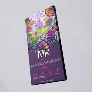 Acai Bliss Dark Chocolate, mk mushroom chocolate